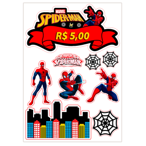 Topo de Bolo Papel Glossy Brilho 260g A4 4x0   